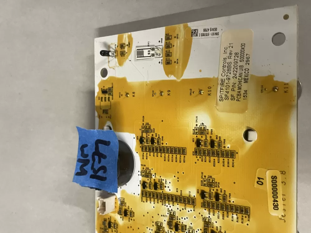 Frigidaire Refrigerator Dispenser Control Board 242209728 AZ218459 | Wm1579