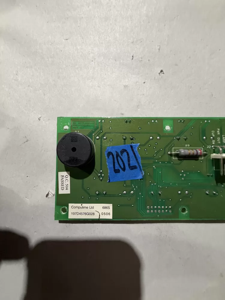 GE 197D4576G028 Refrigerator Control Board Dispenser AZ215041 | KM202