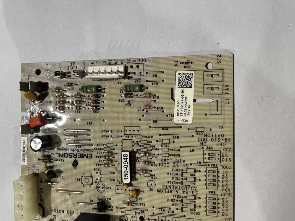 Rheem Air Handler Control Board 47-102077-02-04 156-9735 AZ192010 | KM627
