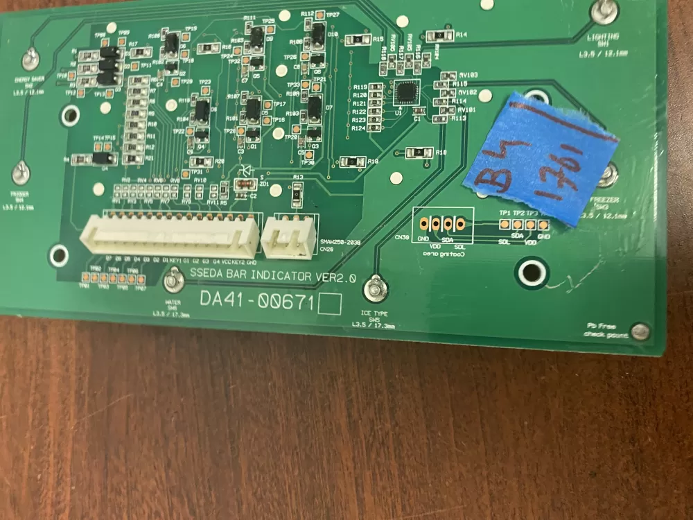 Samsung DA41-00671 Refrigerator Control Board AZ44516 | BK1761