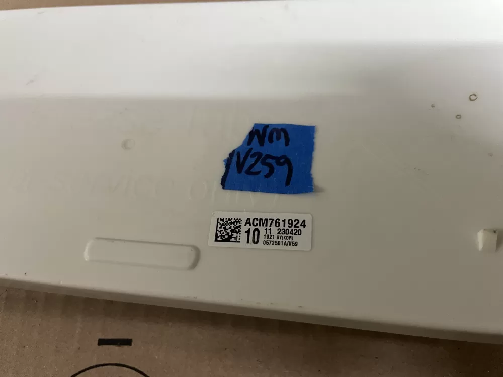 LG EBR86473411 ACM76192407 AP6986158 Dishwasher Control Board AZ100623 | Wmv259