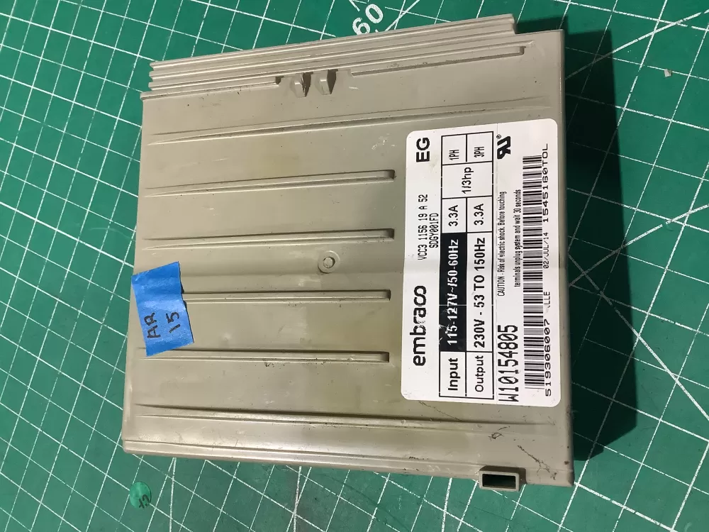 Whirlpool W10154805 Refrigerator Inverter Control Board AZ197340 | AR15