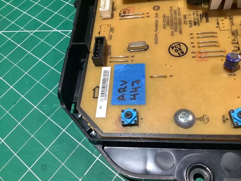 Samsung DC92 01802M DC9201802M Washer Control Board AZ179993 | ARV447