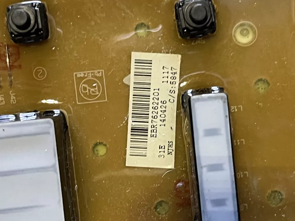 LG EBR76262201 EBR75446006 Washer Control Board AZ44763 | JT1164