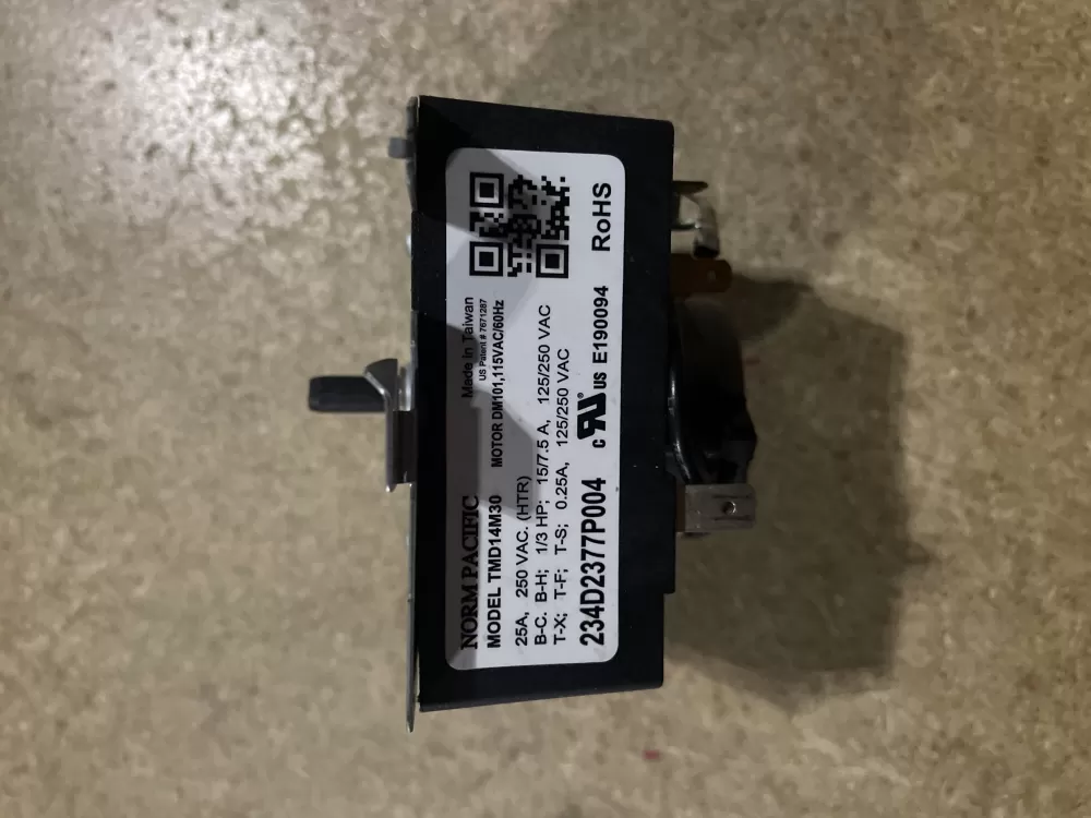 GE TMD14M30 234D2377P004 Dryer Timer