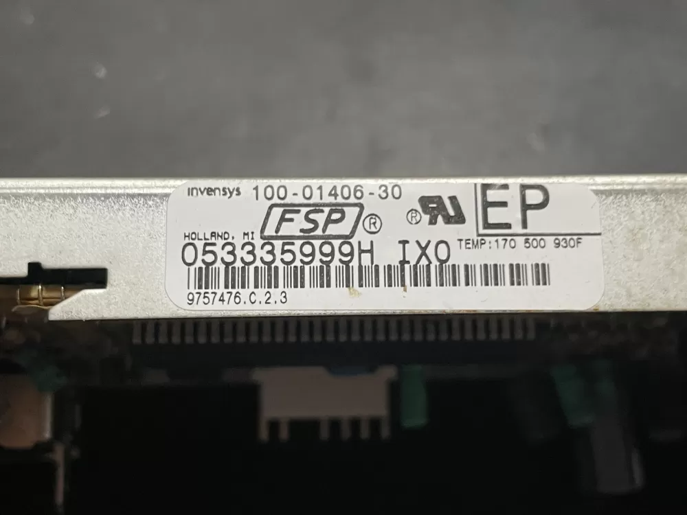 Whirlpool Frigidaire Range Oven Control Board 9757476 B7 AZ24206 | WM812