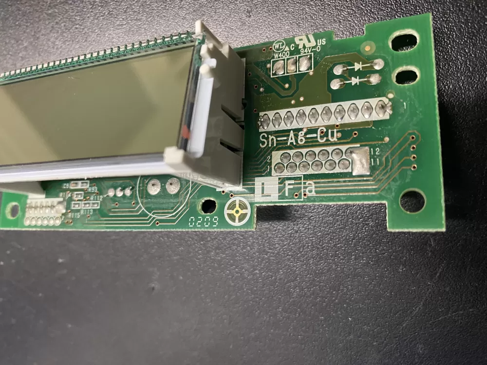 Sharp V09010906228 Microwave Oven Display Control Panel AZ10581 | BK1276