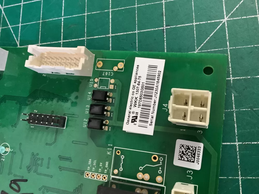 GE 197D8503G501 EBX1425P001 Refrigerator Control Board AZ187559 | NR2750