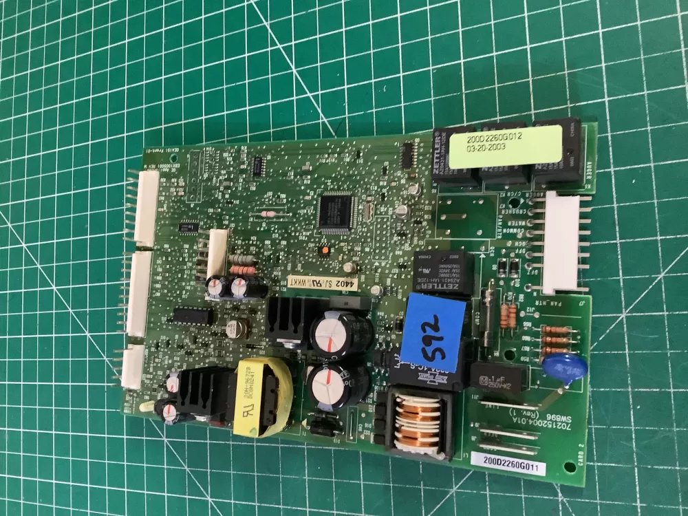 GE 200D2260G012 Refrigerator Main Control Board AZ194651 | NR592