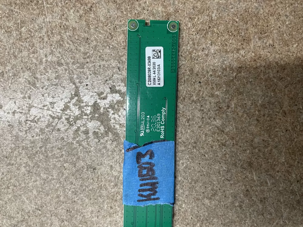 Frigidaire A18213103 Dishwasher Control Board User Interface AZ22778 | KM1503