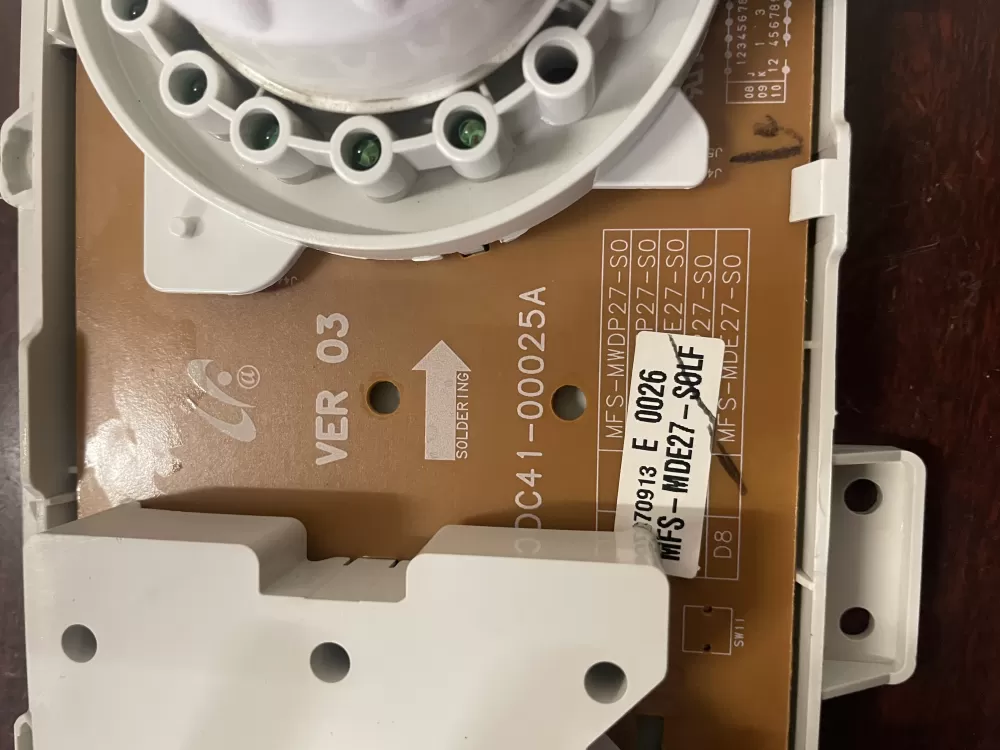 Samsung DC92-00124A DC41-00025A Dryer UI Control Board AZ47426 | KMV445