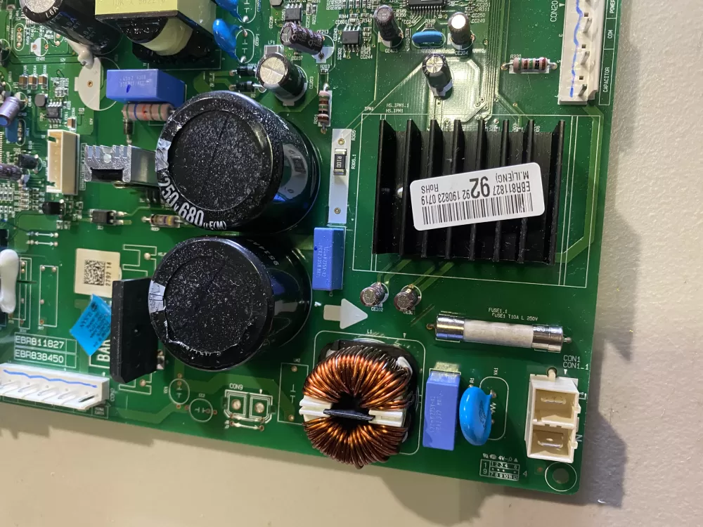 LG EBR81182792  AP6893187  PS12730363 Refrigerator Control Board