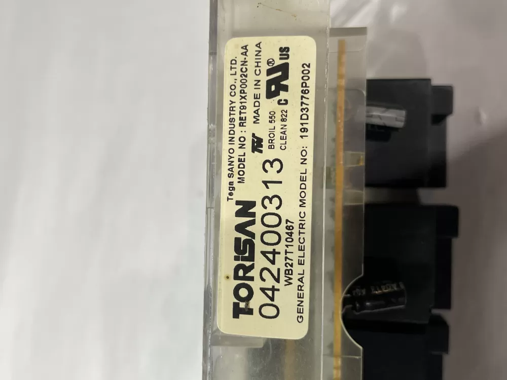 GE 191D3776P002 Range Control Board AZ199826 | Wm2780