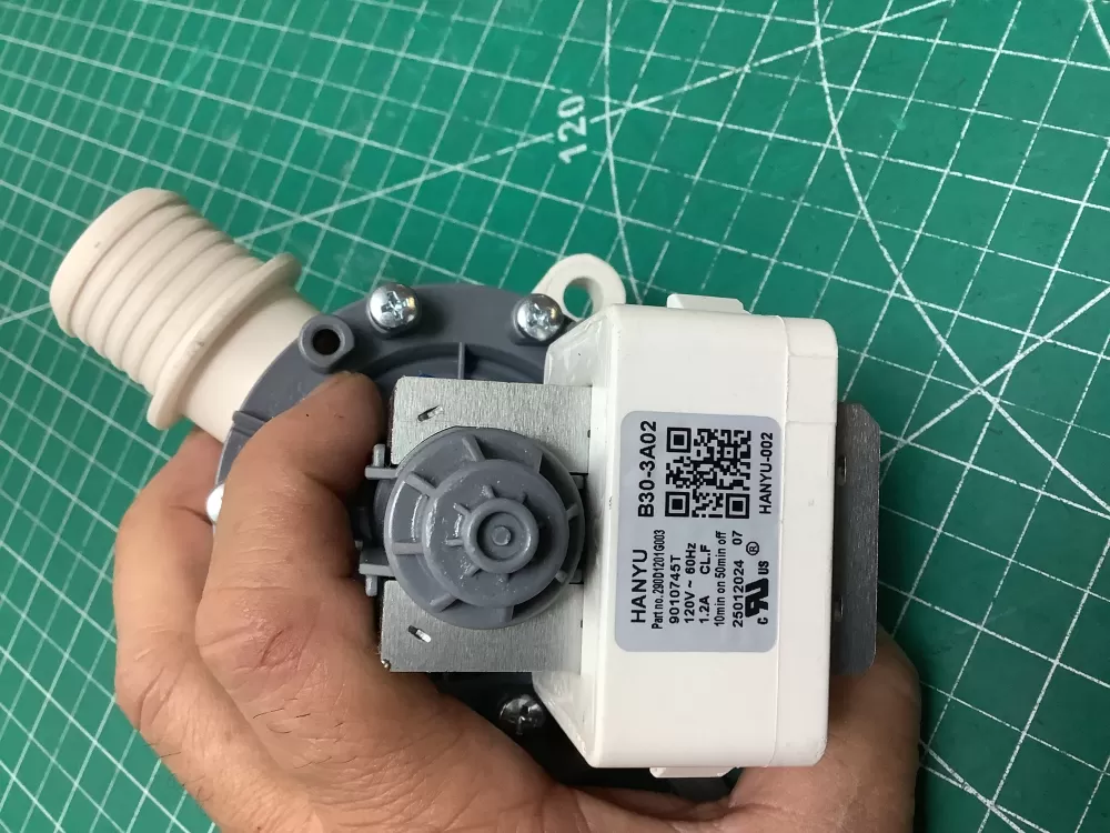 GE WH23X28418 PD00055680 Washer Drain Pump AZ222102 | SLA157