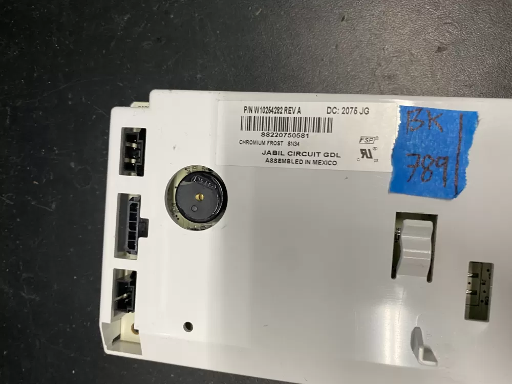 Whirlpool W10254282 Refrigerator Dispenser Control Board AZ16124 | BK789