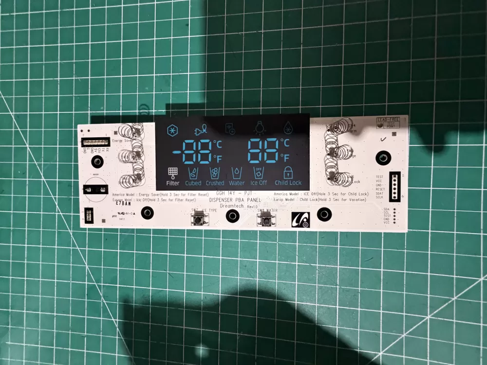 GGH14YPJT Samsung Refrigerator Board - Control