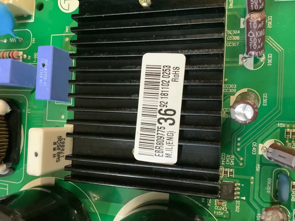 LG EBR80977536 Refrigerator Control Board AZ215603 | NR1333