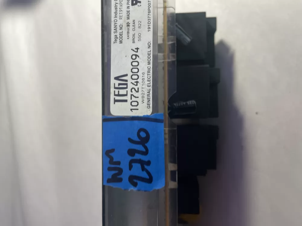 Kenmore Hotpoint GE WB27K10214 Range Control Board AZ197072 | Wm2726