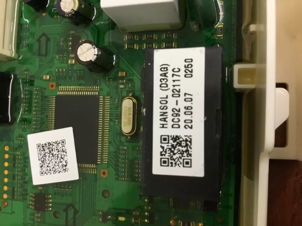 Samsung DC92 02117C Washer Control Board AZ30968 | NR1666