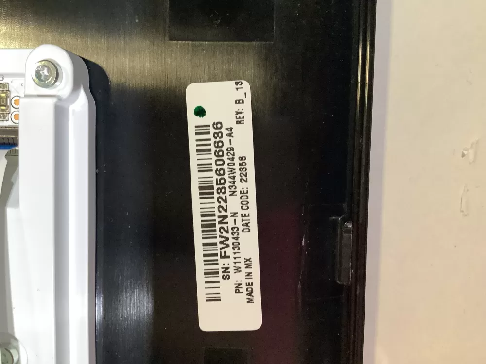 Maytag Washer Touchpad Control Panel User Interface W11130433 AZ229164 | ZCV982
