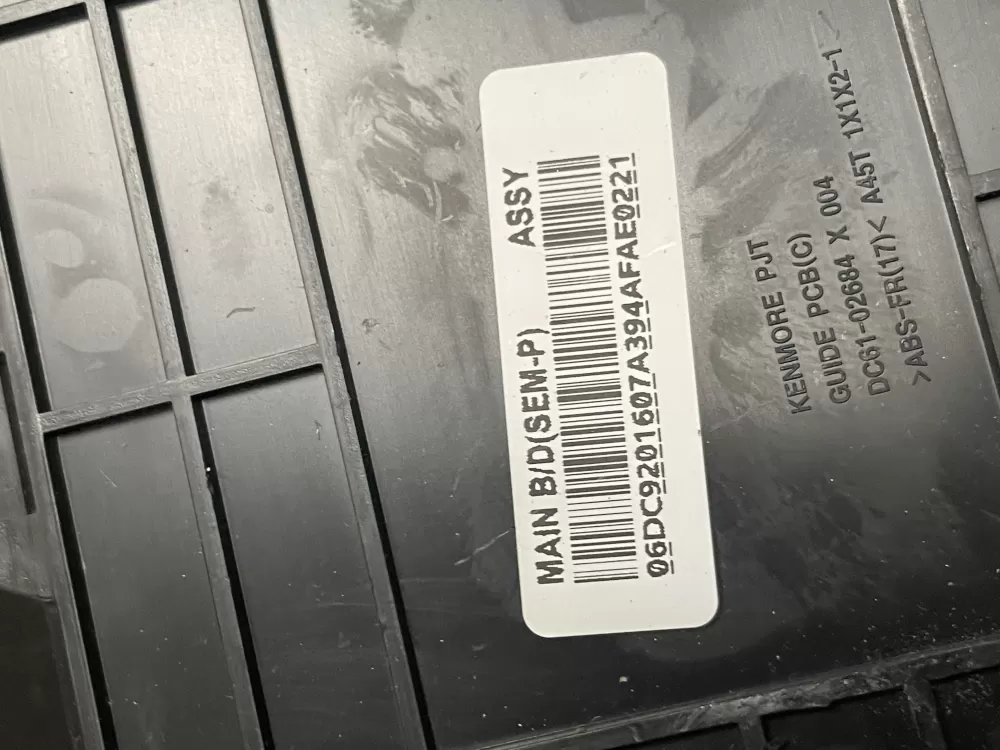 Samsung DC92 01607A Dryer Interface Board Control AZ2351 | WmV226