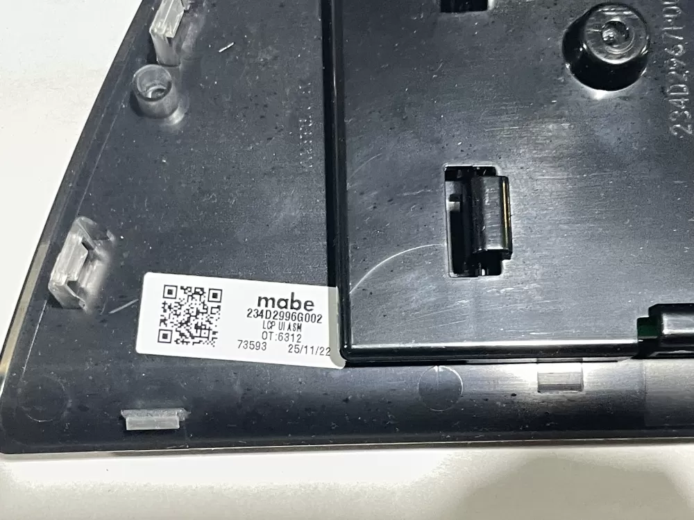 GE WE10X33197 Dryer Control Panel 234D2996G002 WE22X33126 AZ151006 | Wmv779