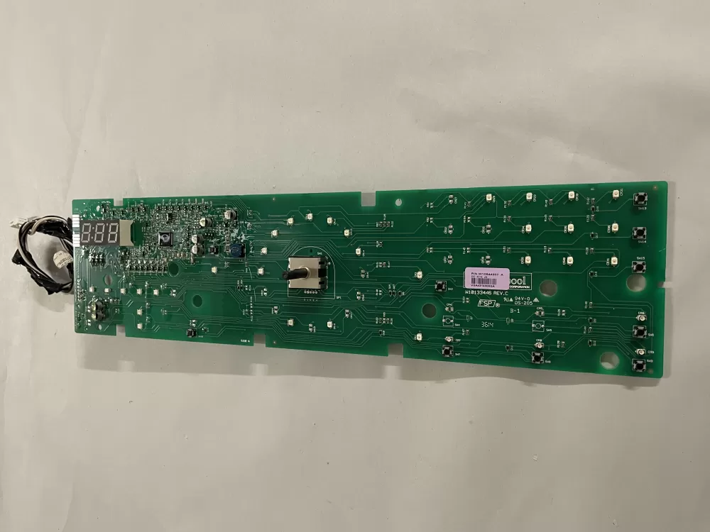 Whirlpool W10544207 Washer Board Control