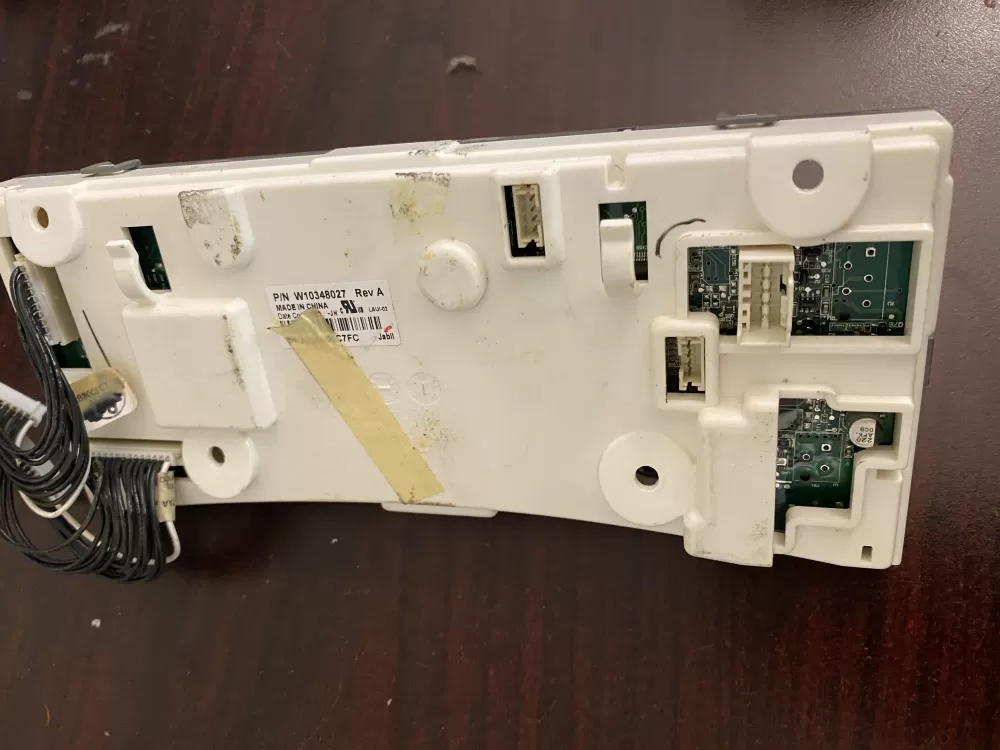 Whirlpool W10604637 Washer Control Board User Interface AZ36046 | BK344