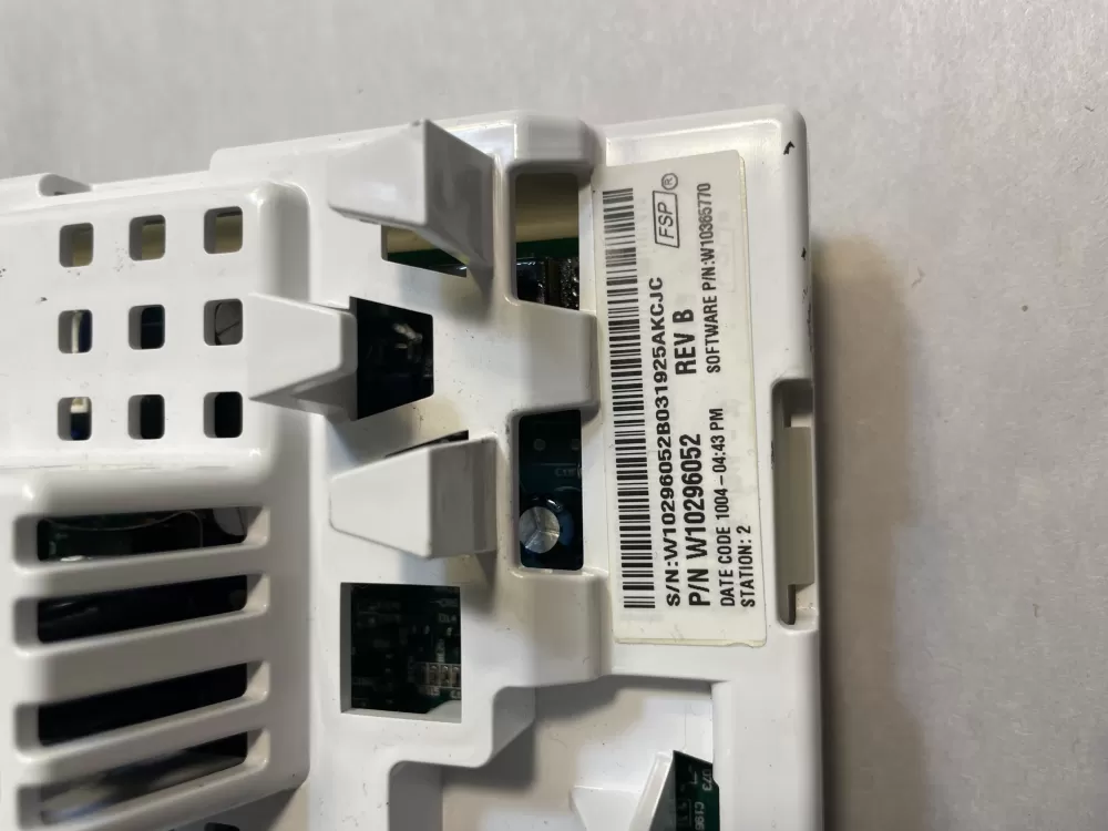 Whirlpool AP5954420 W10296052 W10393480 Washer Control Board AZ194363 | Wm603