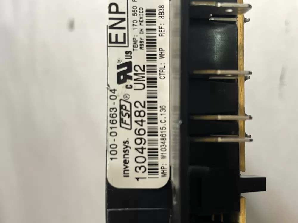 Whirlpool 04 Refrigerator Control Board AZ194517 | Wm650