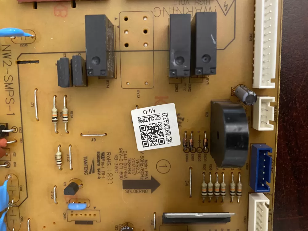 Samsung DA92 00420T DA9200420T Refrigerator Control Board AZ36264 | BK449