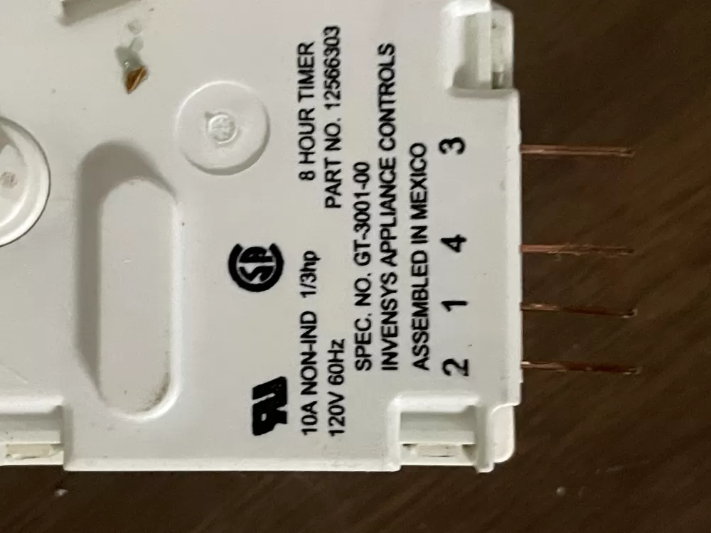 Kenmore Amana WP67001036 PS11743439 Refrigerator Defrost Timer AZ42390 | Wm1737