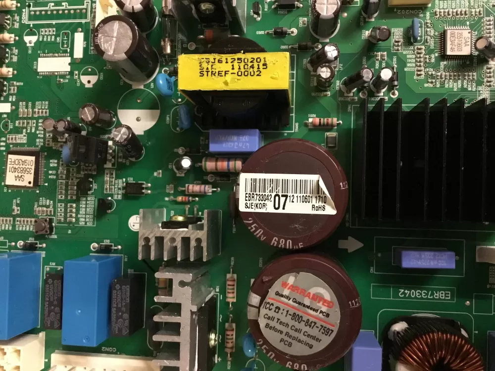 LG EBR73304207 Refrigerator Control Board AZ4853 | NR459
