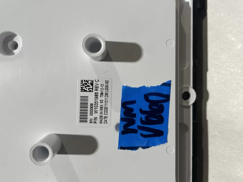 Kenmore W10272636 W10351986 WPW10351986 Washer Control Board AZ127069 | Wmv660
