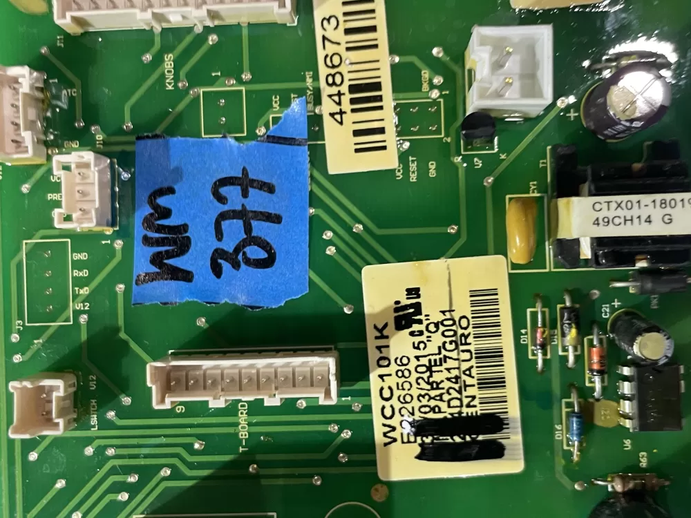 GE Kenmore WH12X20274 E226586 Washer Control Board AZ192971 | Wm377