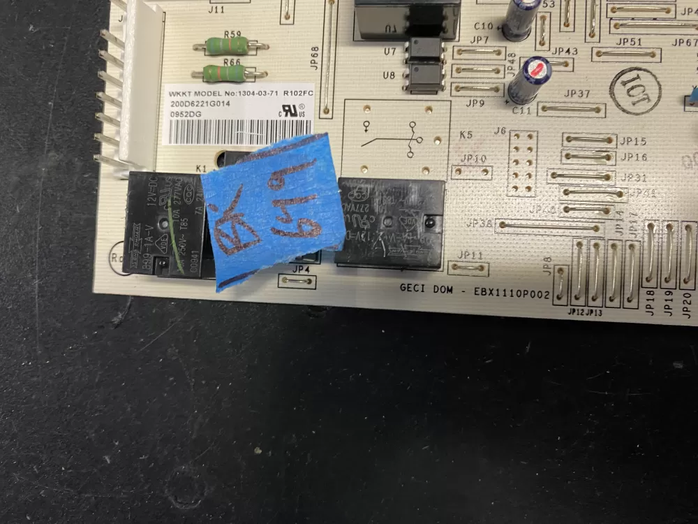 GE Refrigerator Control Board WR55X10942 WR55X10699 AZ21335 | BK649