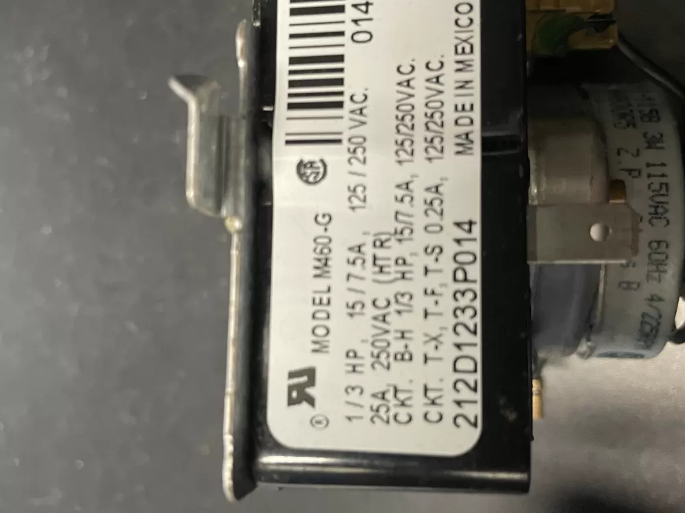 GE 212D1233P014 Dryer Timer AZ20451 | WM1022