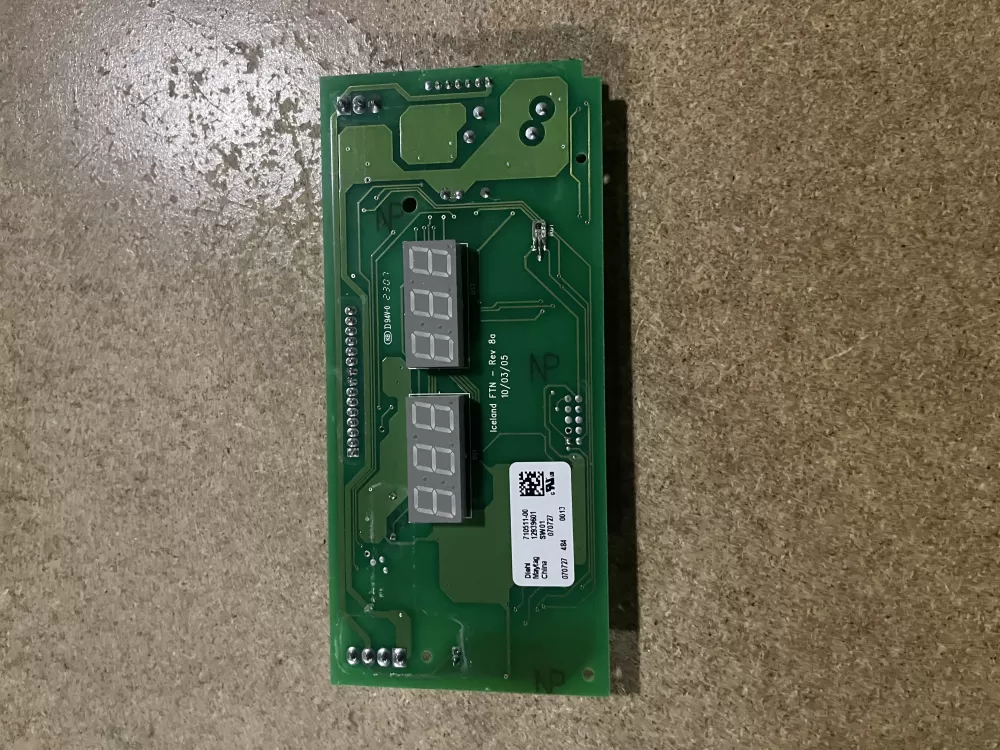 Maytag Amana 12939601 Refrigerator Control Board Dispenser AZ28016 | KM194