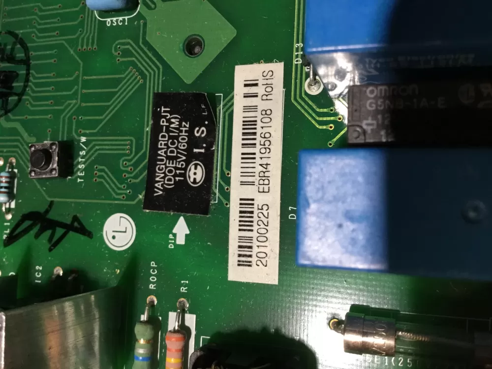 LG Kenmore EBR41956108 Refrigerator Control Board AZ88382 | NR1150