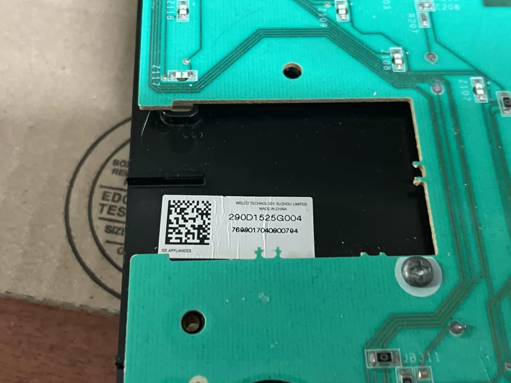 GE WH22X35757 WH18X28177 290D1525G004 Washer UI Control Board AZ100648 | Wmv339
