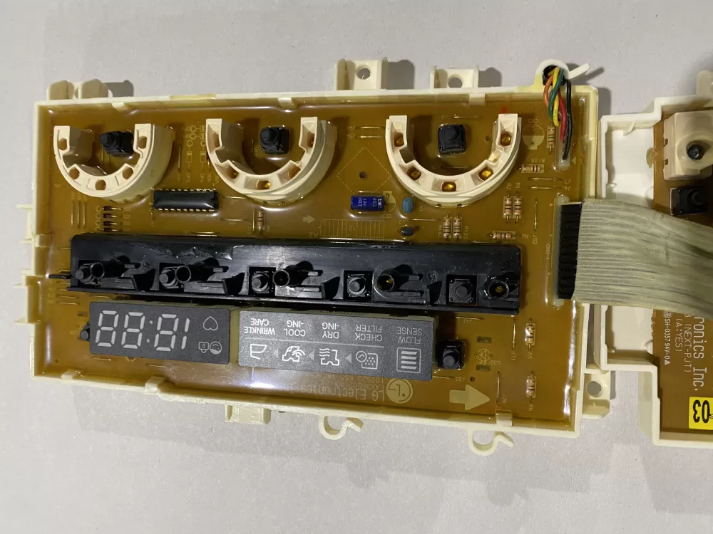 LG EBR71385603 Dryer Control Board AZ156617 | BKV799