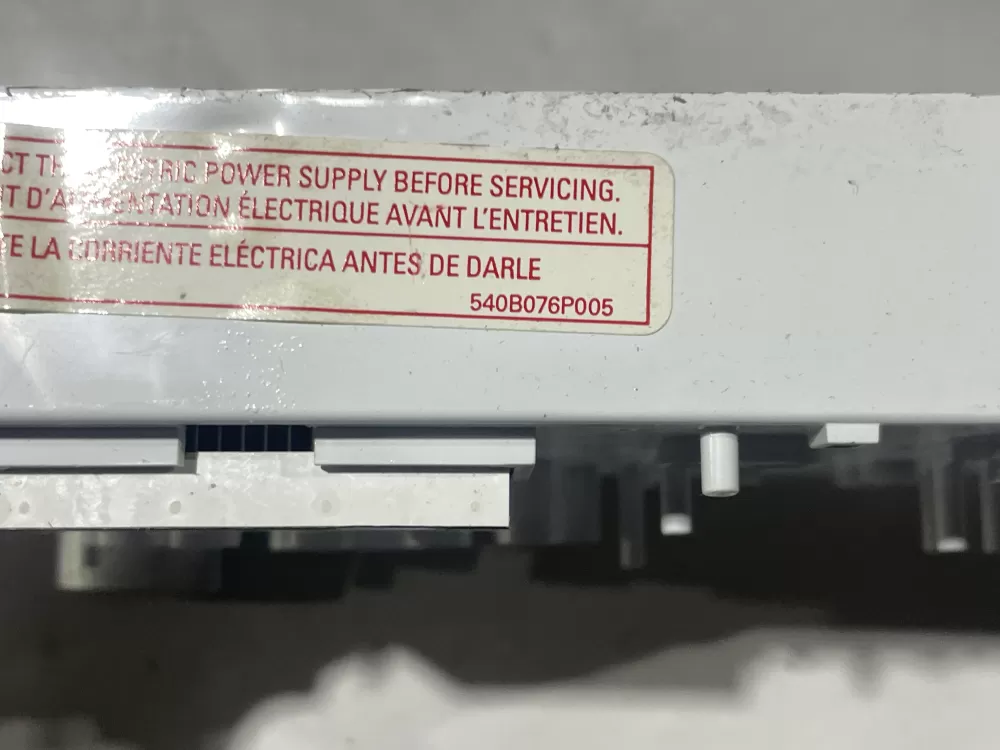 GE 540B076P005 Dryer Control Board AZ105664 | Wmv606