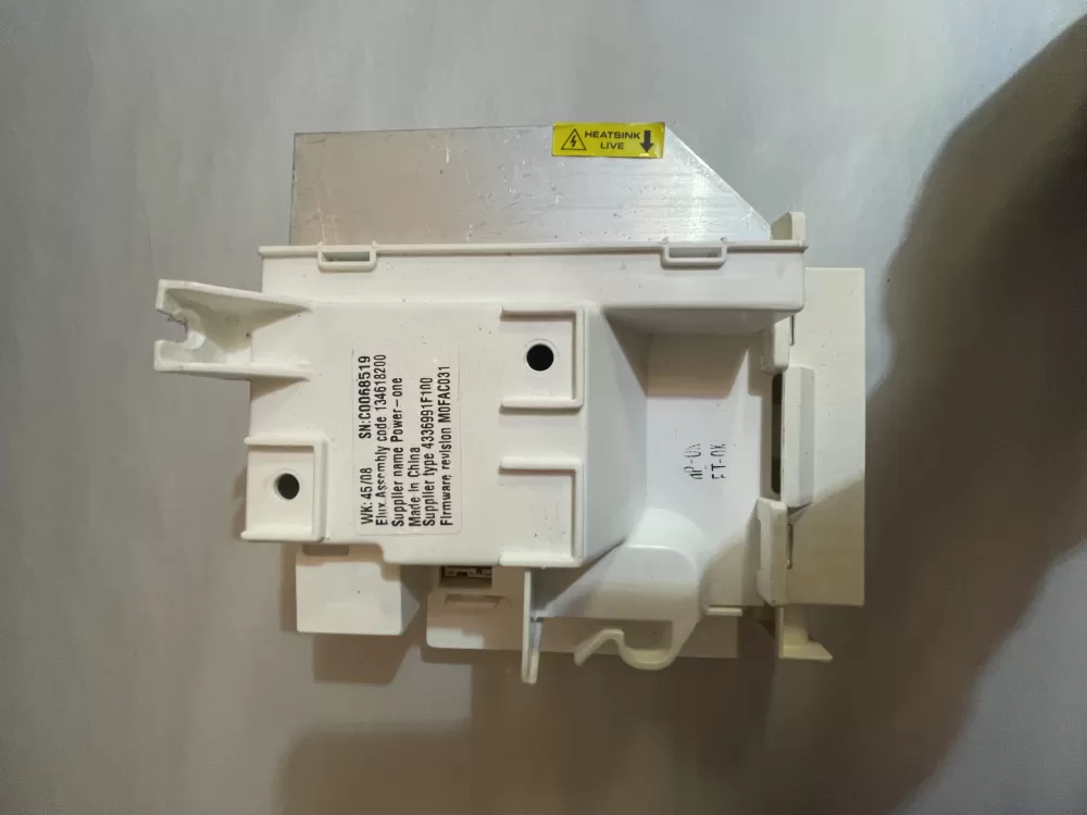 Frigidaire 4336991f100  134618200 5304504715 AP6025716 134618201 134618212 4454730 7134618200 PS11758017 Washer Control Board