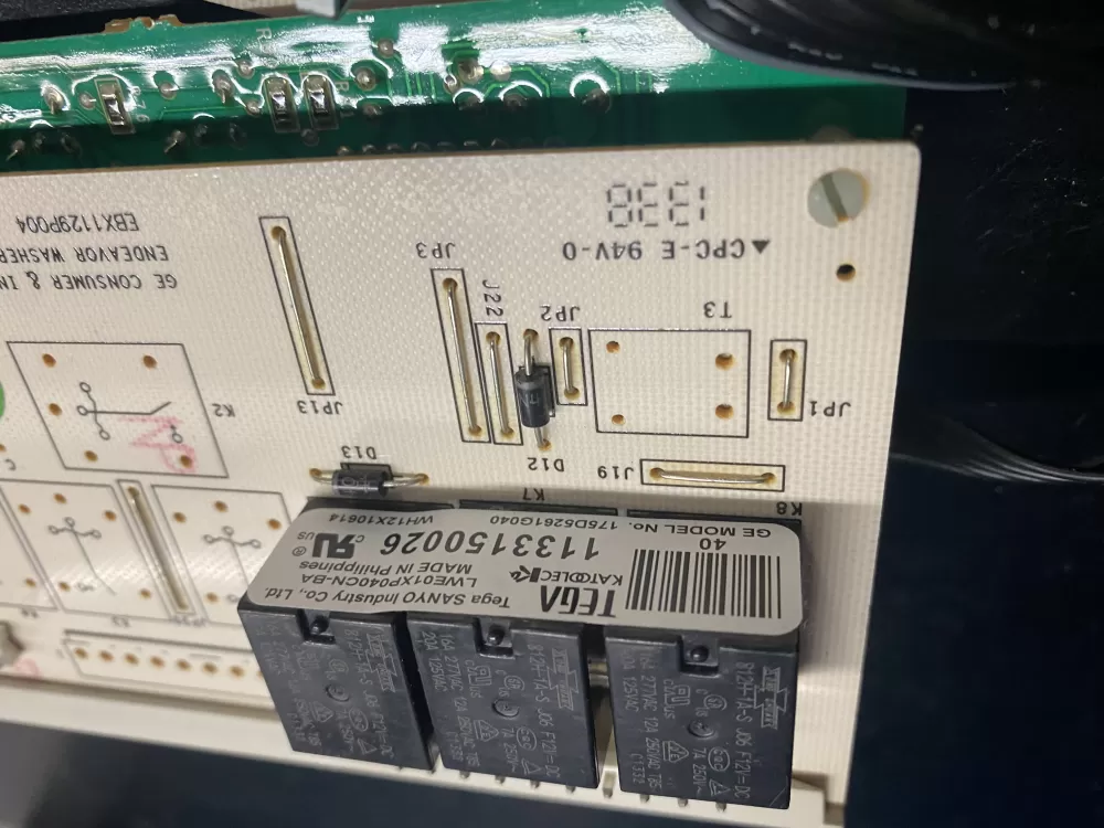 GE 175D5261G040 EBX1129P004 WH12X10614 Washer Control Board AZ18654 | BK710
