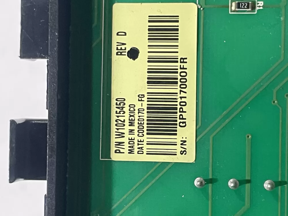 LG Whirlpool Maytag W10215800 W10215450 Washer Control Board  AZ113204 | Wmv669