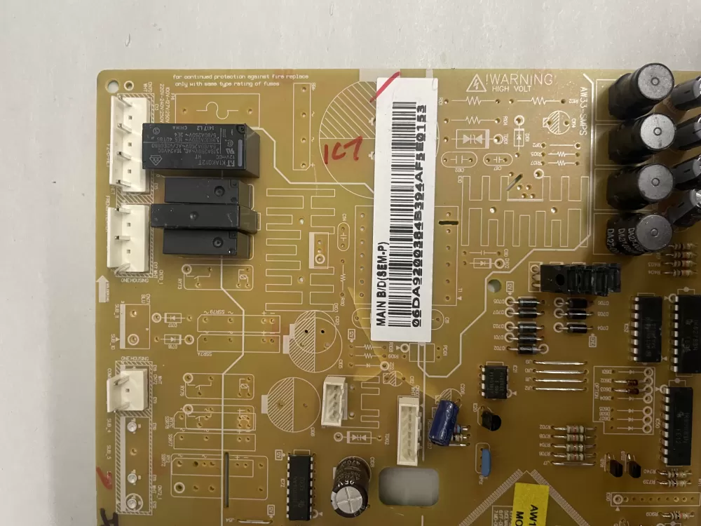 Samsung AP5620310 DA92 00384B Refrigerator Control Board AZ207836 | KM1126