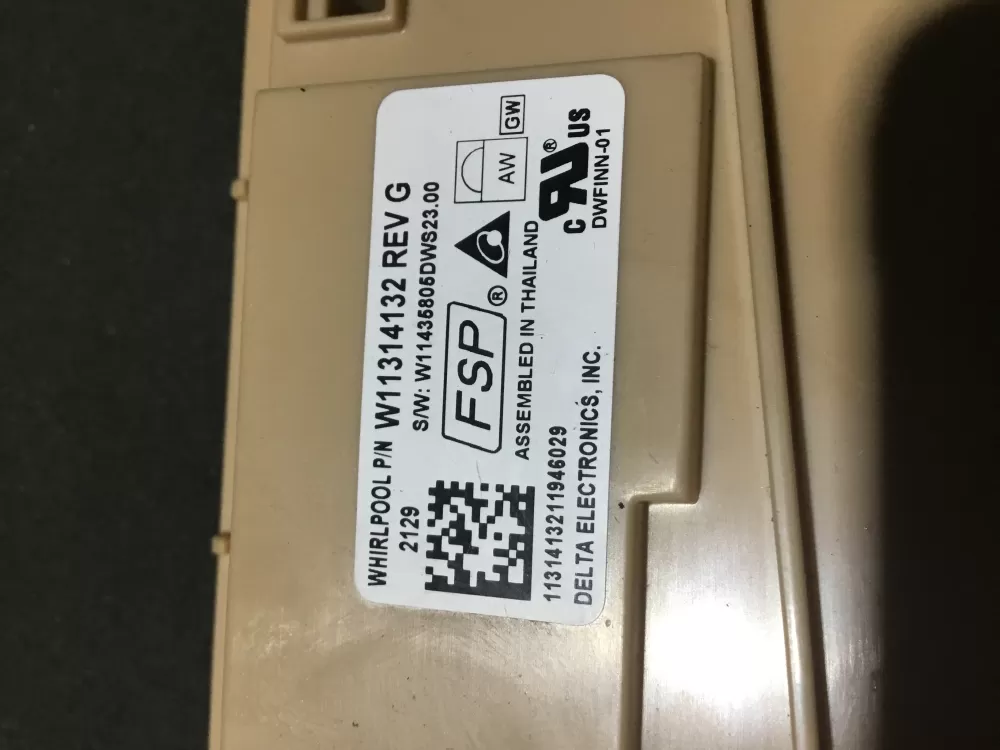 Whirlpool W11314132 W11462462 Dishwasher Control Board AZ96564 | NR73