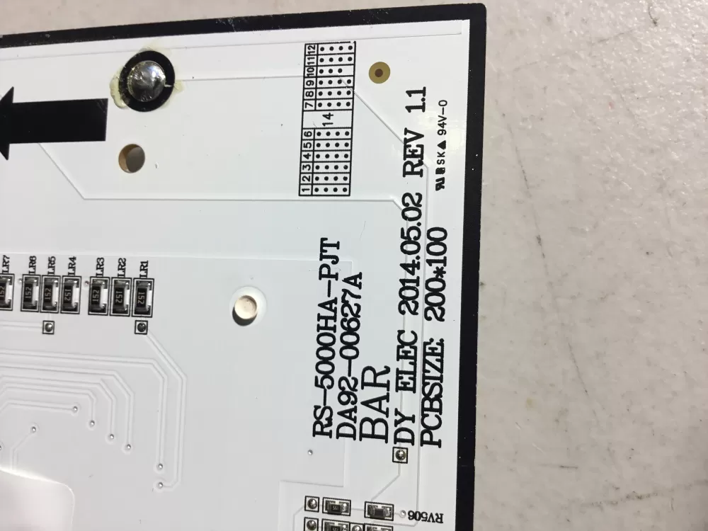 Samsung DA92-00627A Refrigerator Dispenser Control Board AZ42591 | NR1731