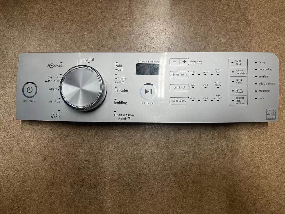 Maytag W10433043 W10640002 W10748424 PS11702986 Washer Control Board Panel