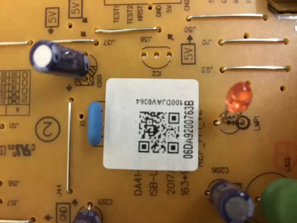 Samsung DA92-00763B Refrigerator Control Board Inverter AZ30512 | NR916